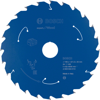 Neu Original Bosch 2608644513 Expert for Wood Kreissägeblatt für Akku-Kreissäge