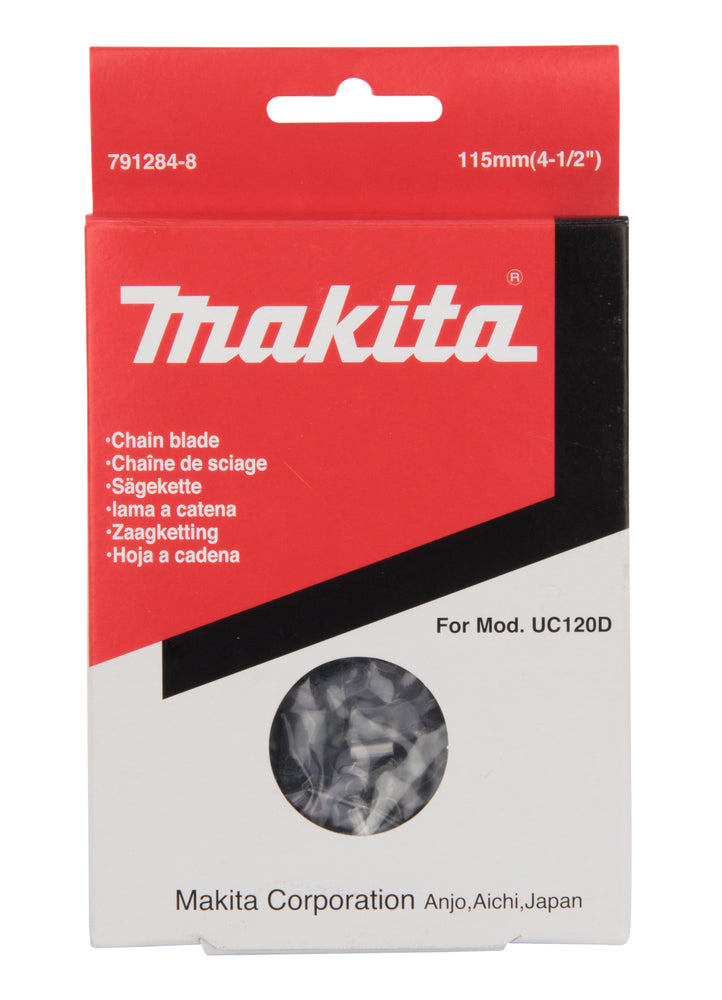 Uusi Makita 791284-8 Sahaketju 16cm/6-1/4 ", 1/4", 1,3 mm, 42H DUC121: lle