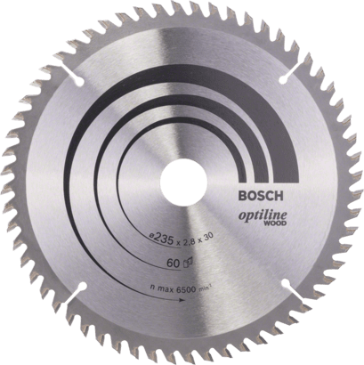 Новый оригинальный пильный диск Bosch 2608641192 Optiline Wood для ручных пил