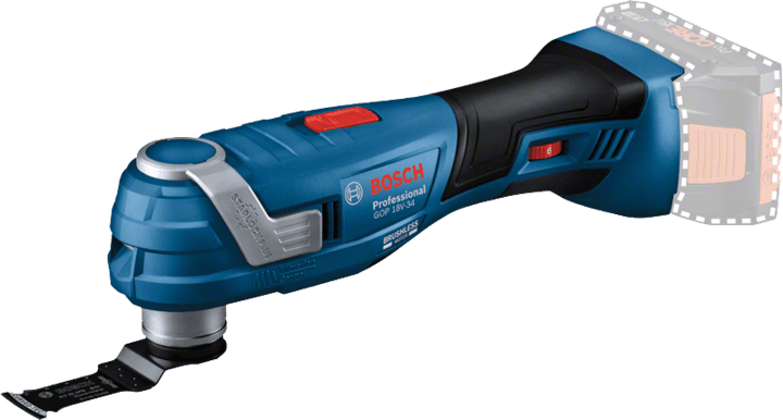 Ny äkta Bosch 06018G2001 GOP 18V-34 Professionell multi-cutter