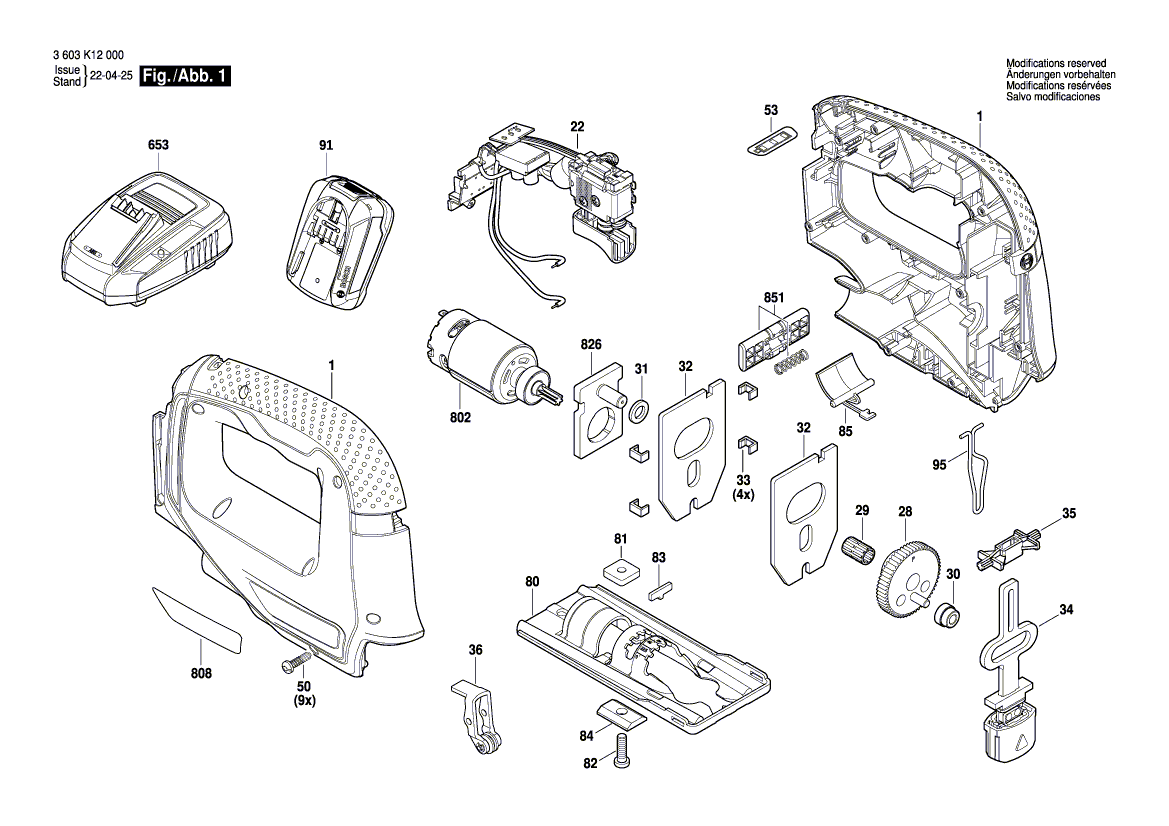 Nieuwe echte Bosch 2609003636 Gewoon lager