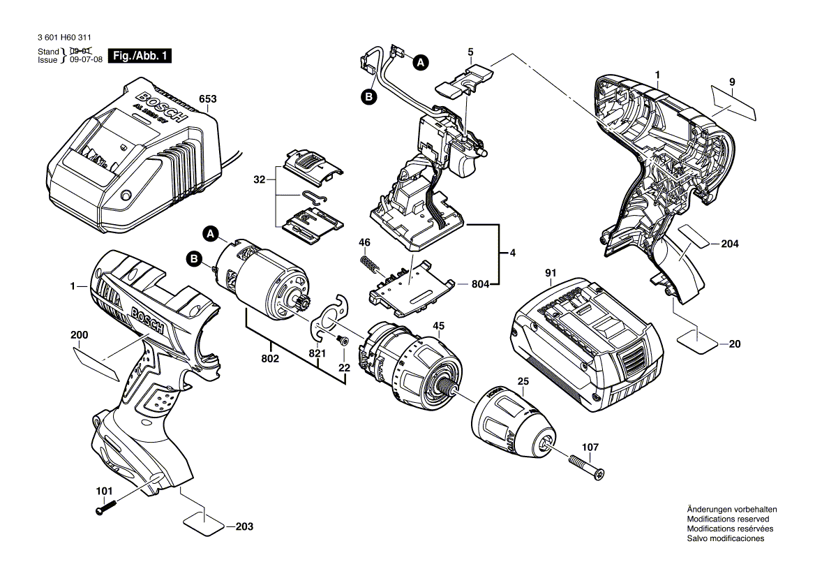 Neues Original-Schnellspannbohrfutter 2608572251 von Bosch