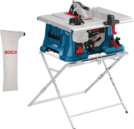 Nouveau véritable bosch 0601b44002 GTS 18V-216 Sci de table sans fil professionnel Biturbo