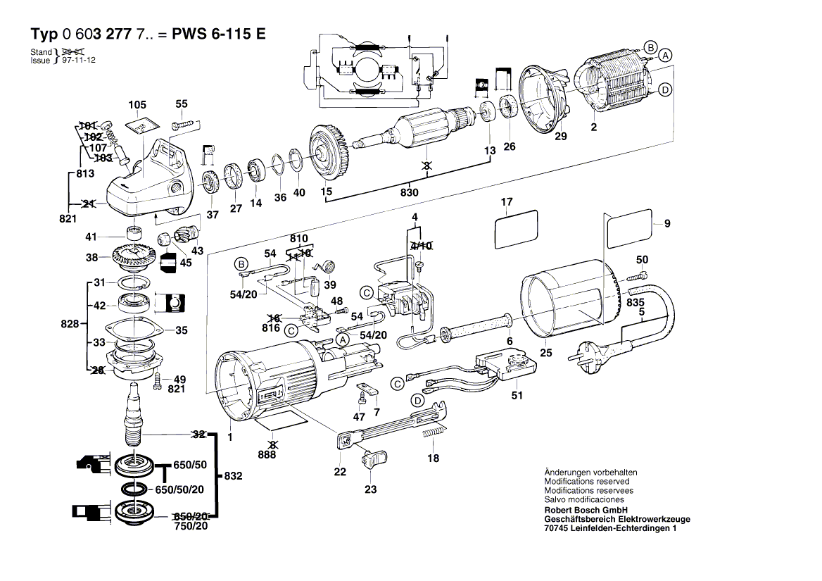 Новый подлинный Bosch 1607233024