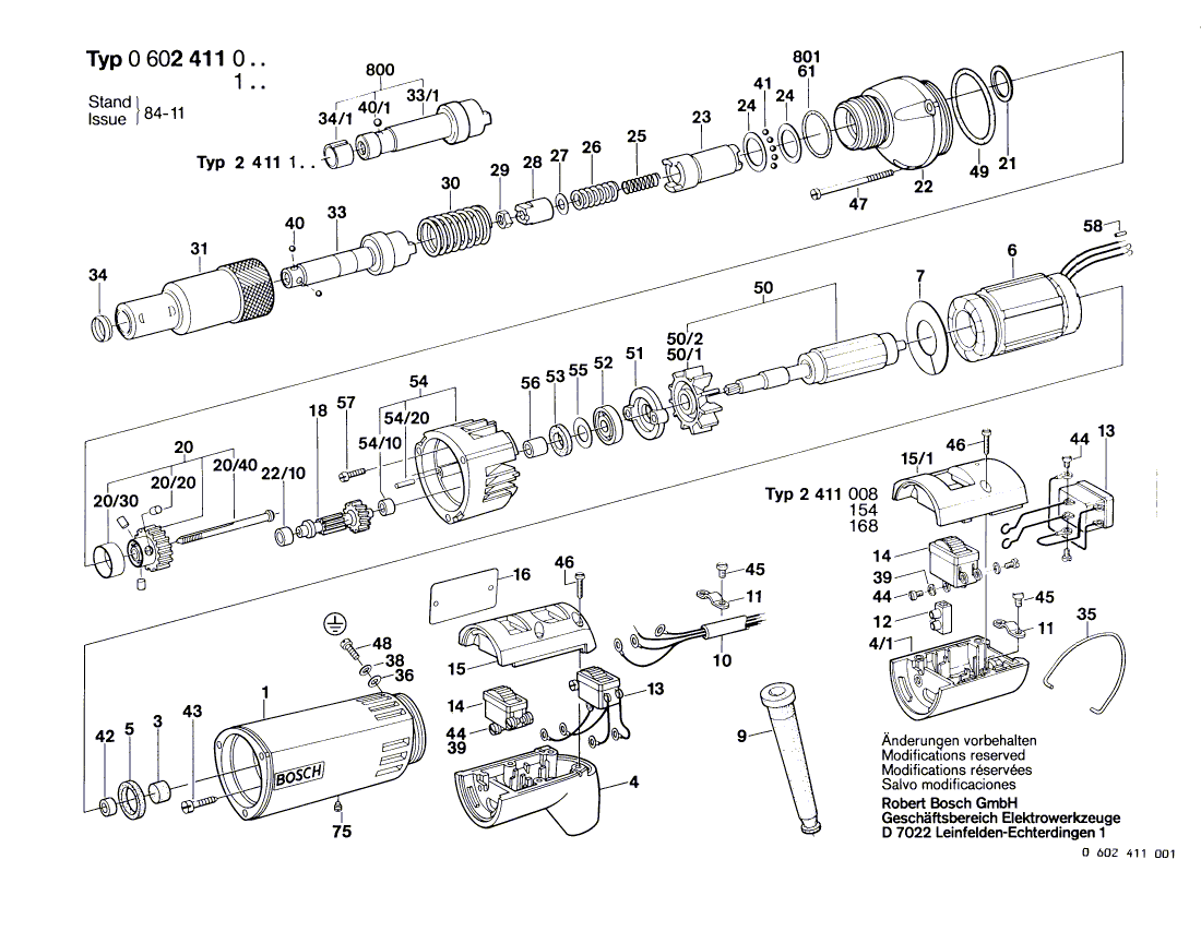 Новый подлинный винт подножки Bosch 2910110050.