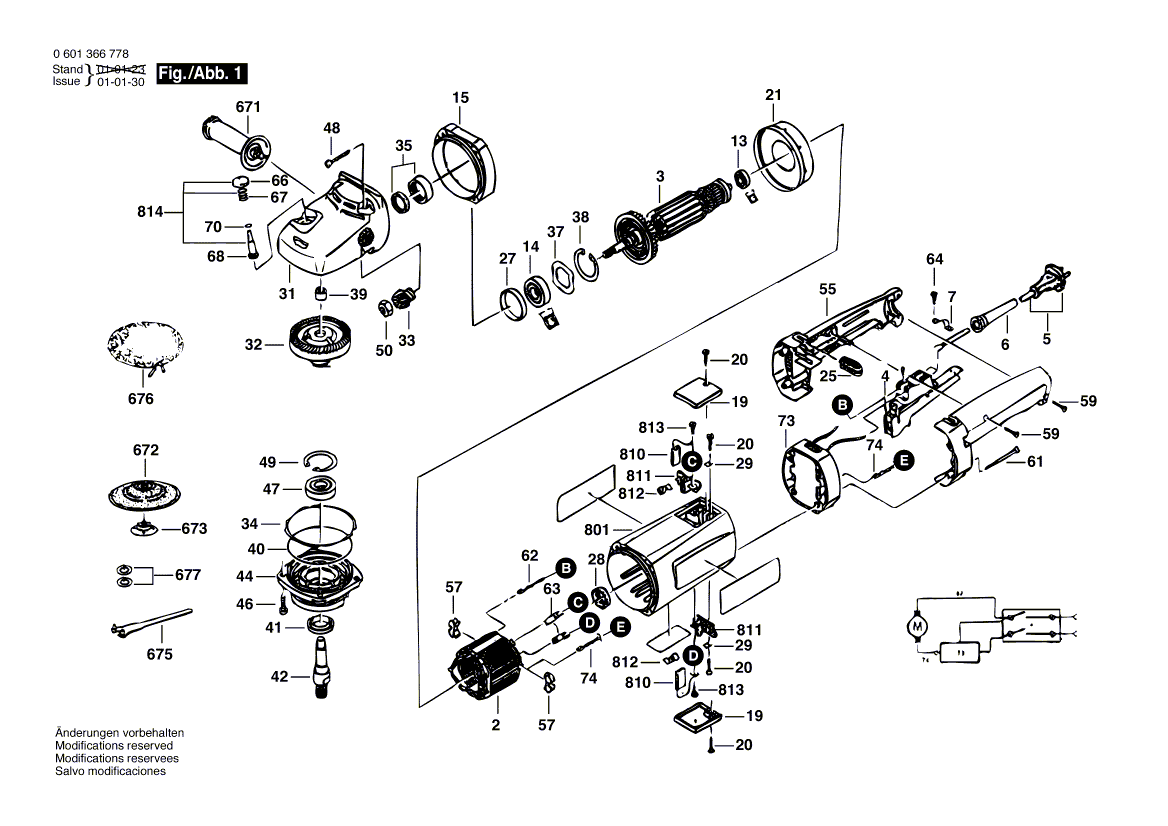 Neue echte Bosch 1600A003MA El Field Regulator