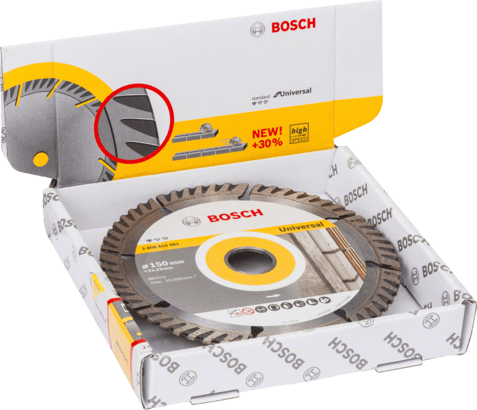 Neu Original Bosch 2608615062 Standard für Universal Diamant Trennscheibe Für