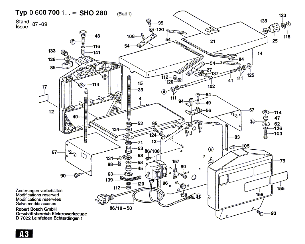 Neue echte Bosch 1603339006 Flügelmutter