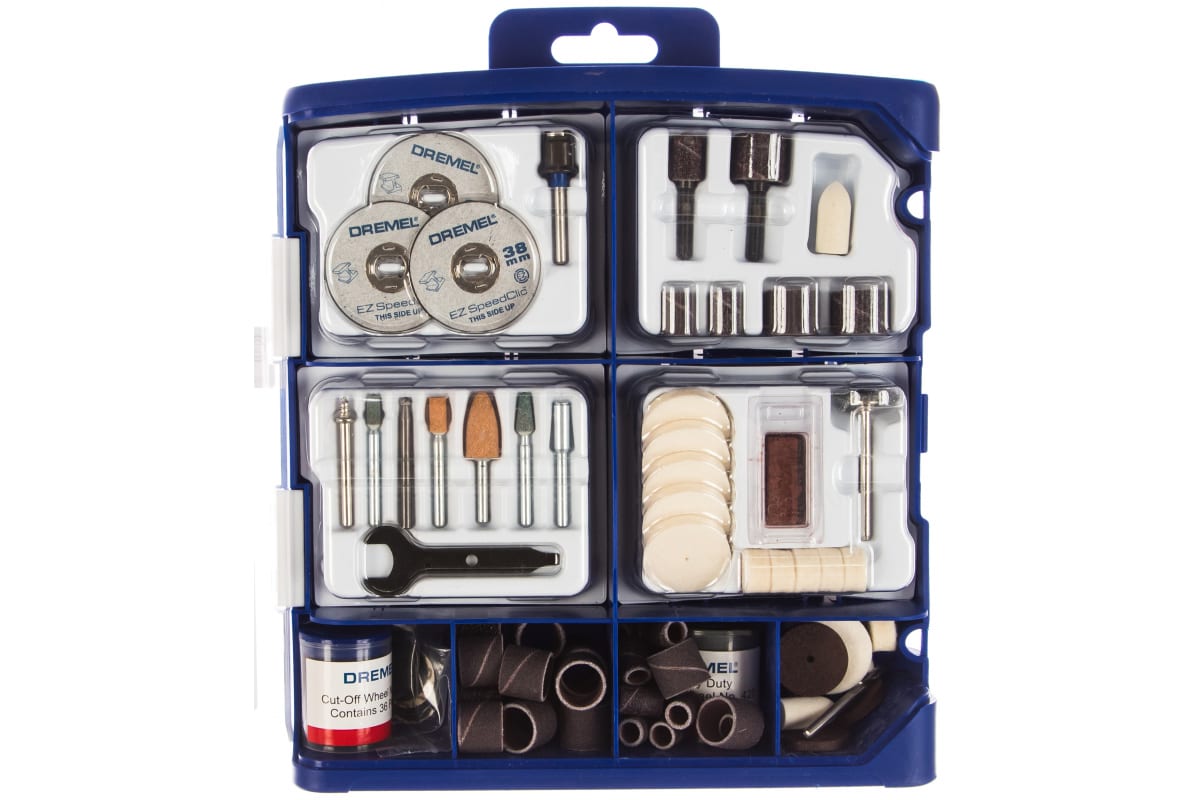 New Genuine Dremel 2615S724JA 150 pieces ® Multipurpose Accessory Set (724)