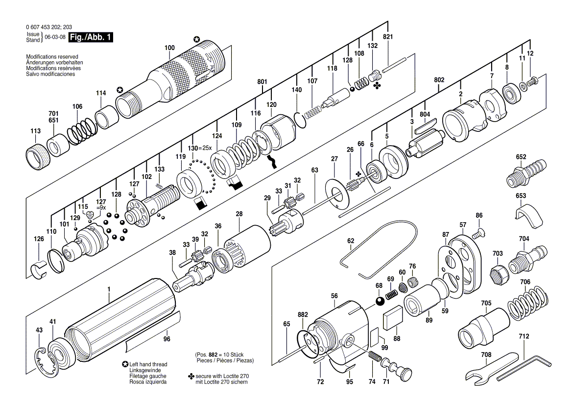 Nouveau véritable bague Bosch 3600202000