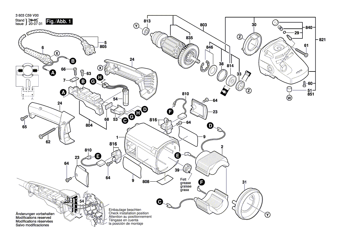 Новый подлинный Bosch 1603435024