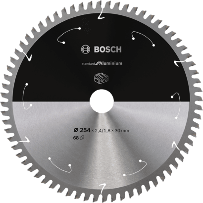 Ny ekte Bosch 2608837780 Standard for aluminiumsirkulær sagblad for