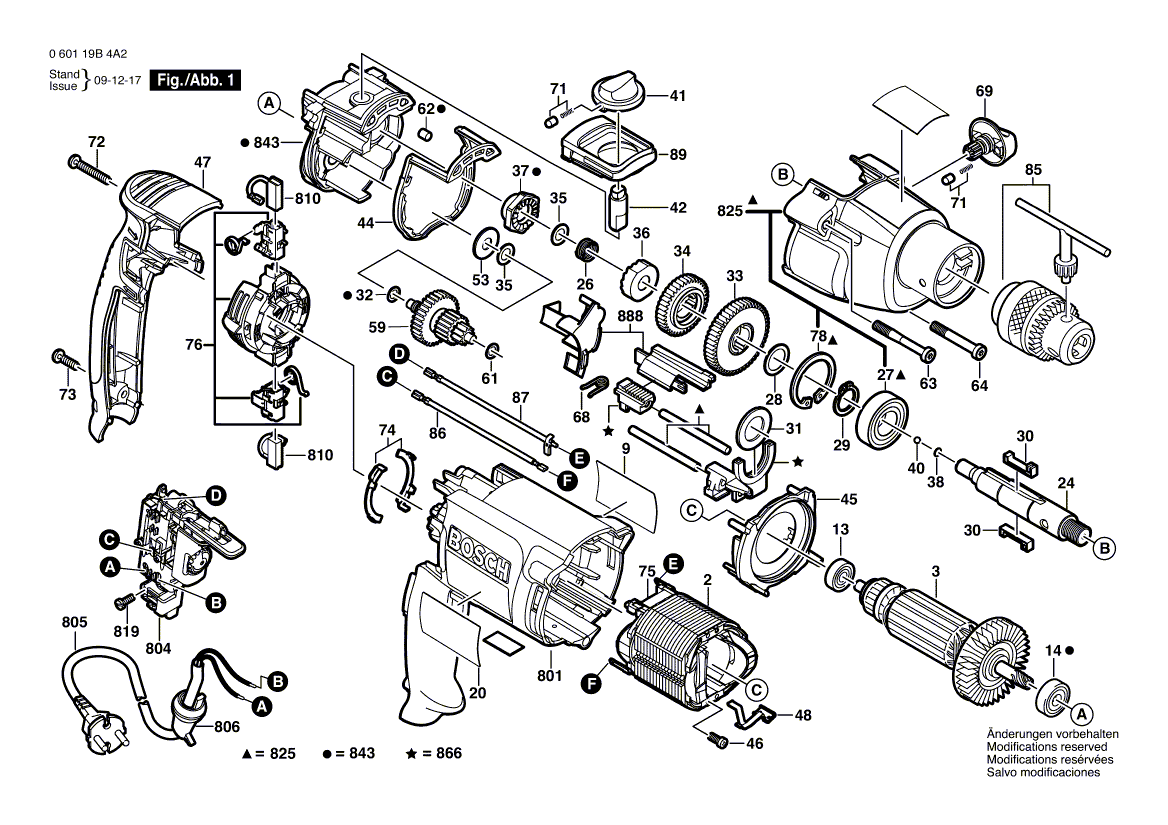 NOUVEAU VORIEUX BOSCH 2607200586 Interrupteur