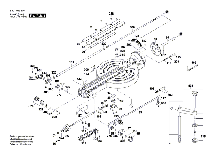 Bosch 1609B00501 Chute for Bosch Skil Dremel