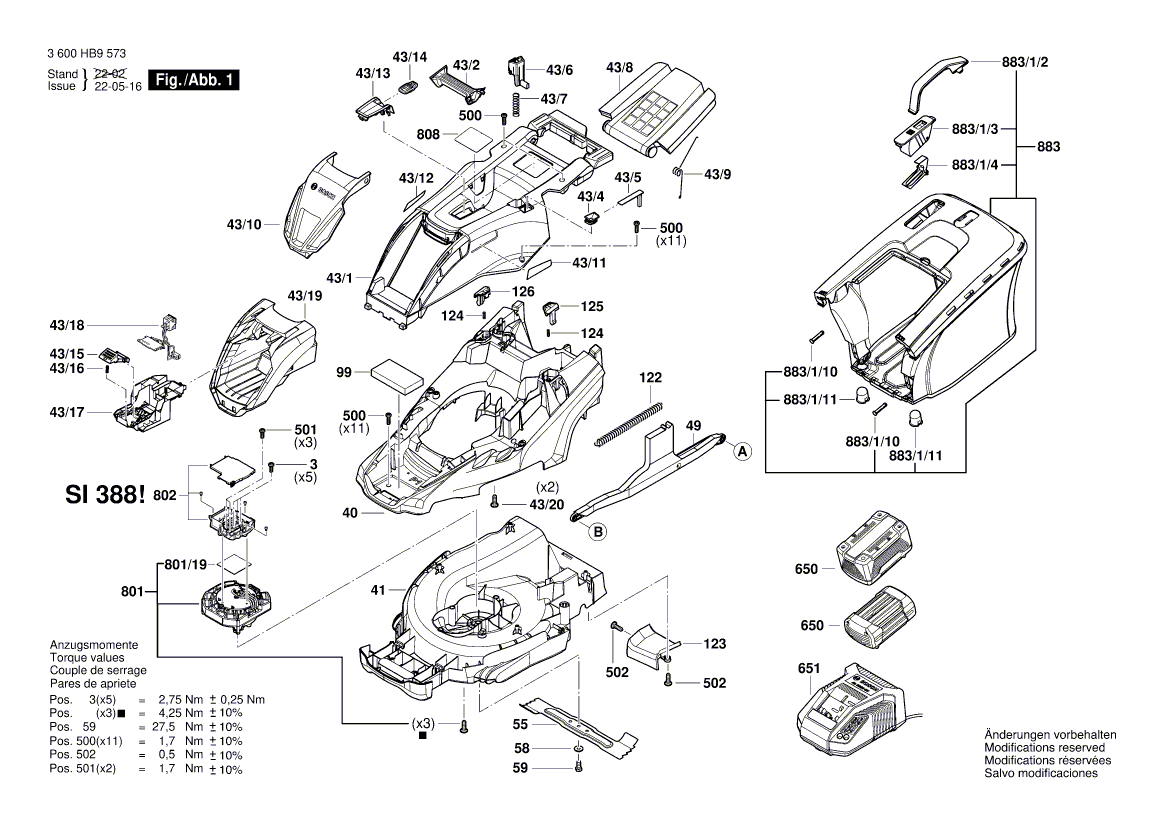 Ny äkta BOSCH F016L90027 Linkage Part