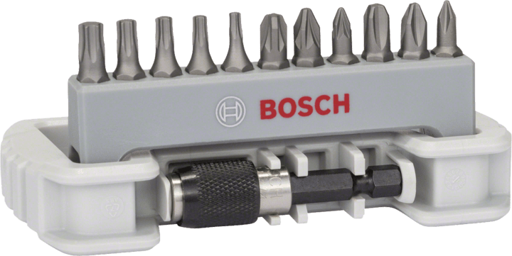 Новые оригинальные набор бит отверток повышенной твердости Bosch 2608522129, компактные,