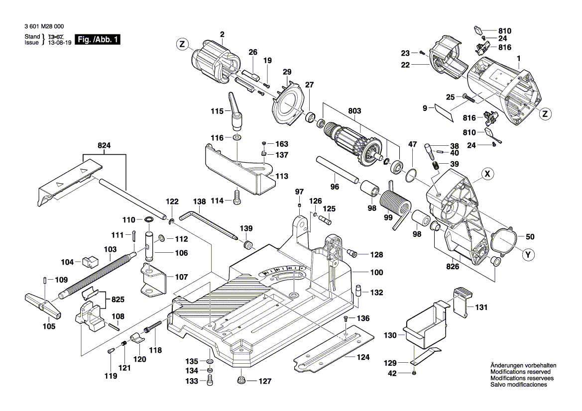 Ny ekte Bosch 1619p03822 Air-Deflector Ring