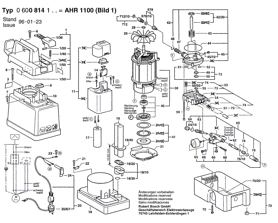 Ny äkta Bosch 1609350292 Högpress Clean Munstycke