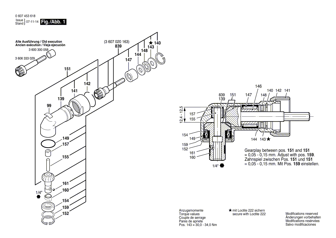 Nouveau véritable bosch 2916660045 Anneau de retenue printanier