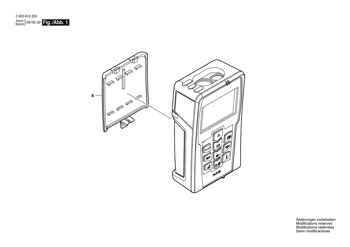 Ny äkta Bosch 2609100794 Batteriläck