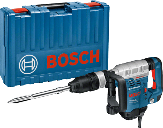 Ny ekte Bosch 0611321000 GSH 5 CE Professional Remolition Hammer med SDS