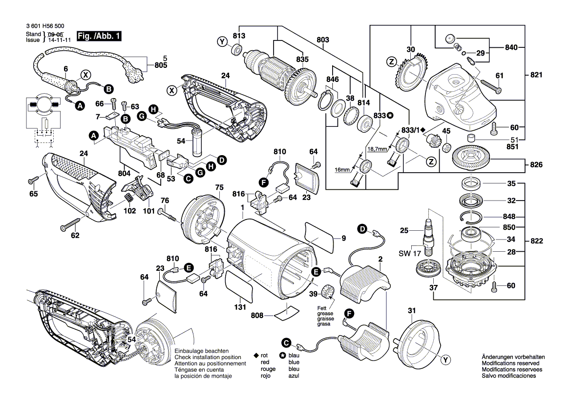 Nouveau véritable bosch 1607000c24 Bride de roulement