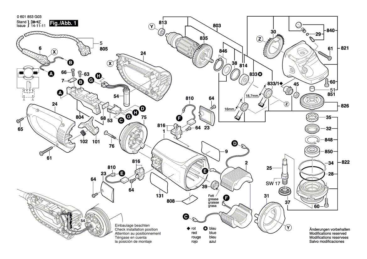 Neue echte Bosch 1601118G06 Hersteller -Typenschild