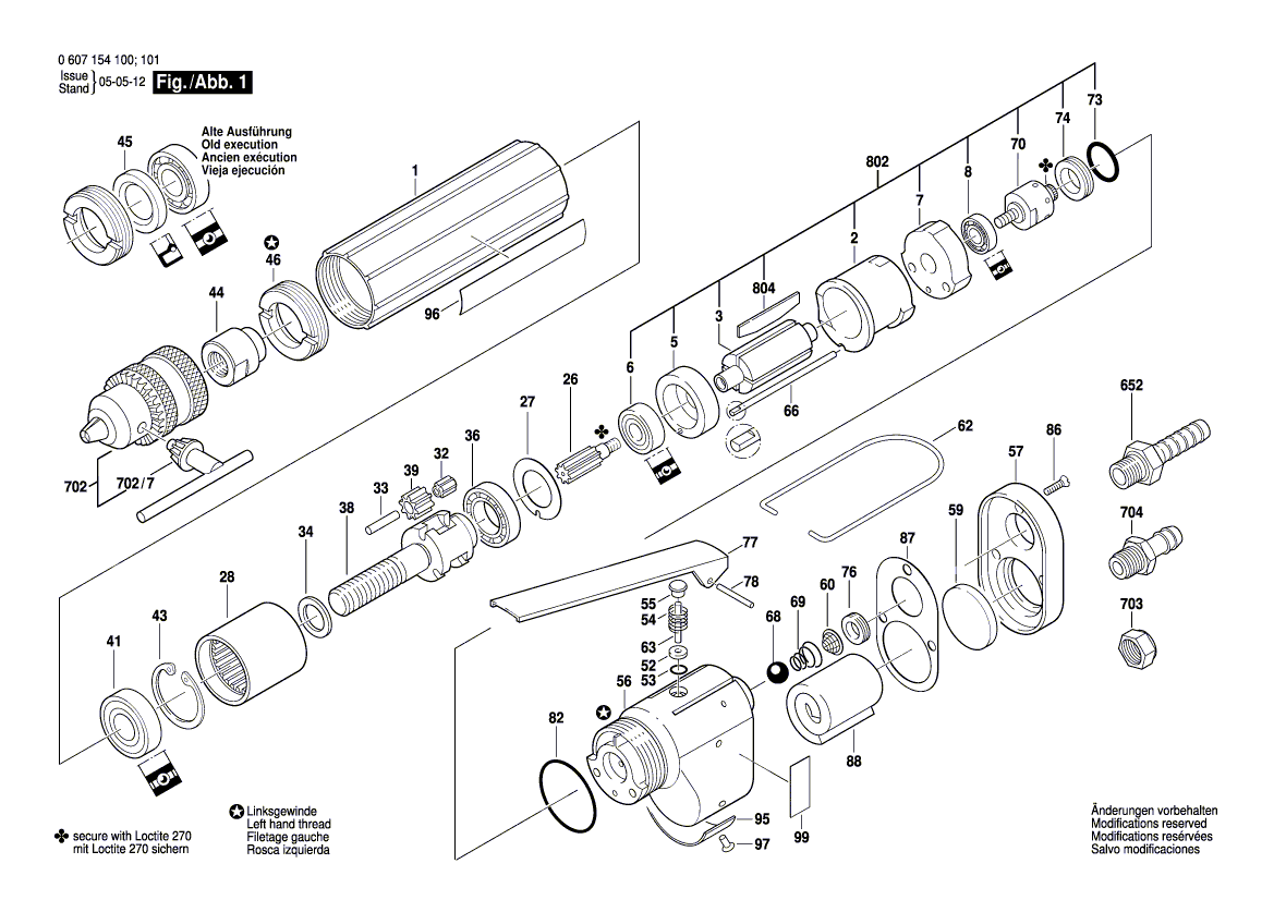 Nouveau véritable bosch 3606334007