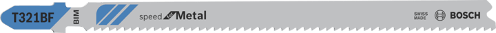 Ny äkta Bosch 2608636707 T 321 BF -hastighet för metallspetsblad för pussel