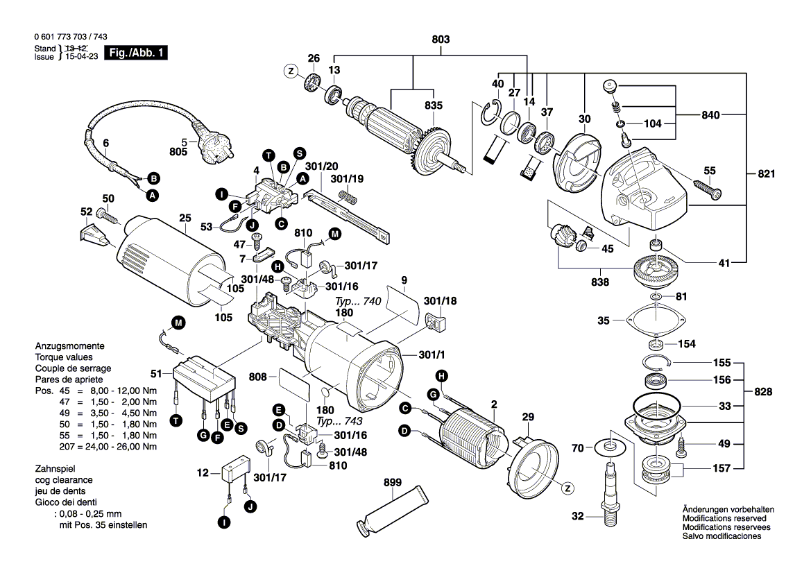 Nouveau véritable Bosch 1604460285 Elec. Câble avec connexion