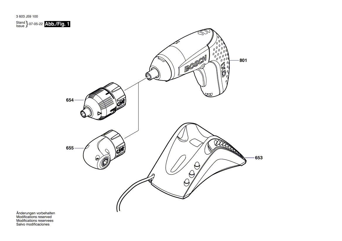 Nouveau véritable bosch 2609002363 Torque Top Top Part