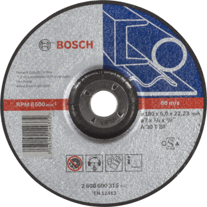 Neu Original Bosch 2608600315 Expert for Metal Schruppscheibe Für großen Winkel