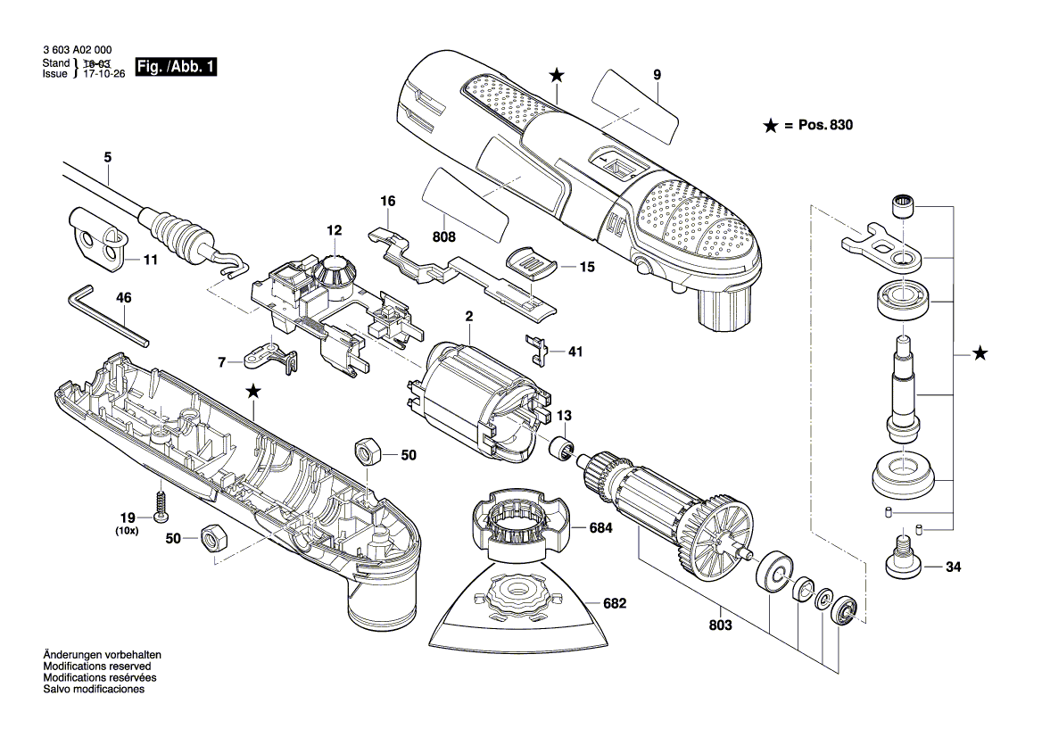 Ny äkta Bosch 160343507R hexskruv