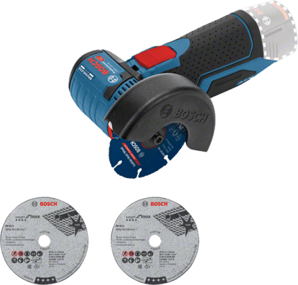 New Genuine Bosch 06019F2000 GWS 12V-76 Professional Cordless Angle Grinder