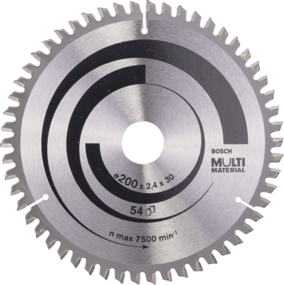 Nieuwe echte Bosch 2608640510 Multi Material Circular Saw Blade voor handheld