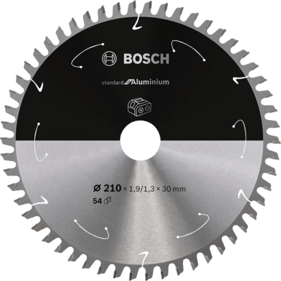 New Genuine Bosch 2608837773 Standard for Aluminium Circular Saw Blade For