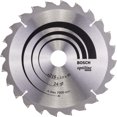 Nouveau véritable Bosch 2608640431 Optiline Wood Circular Saw Blade pour les scies à onglets