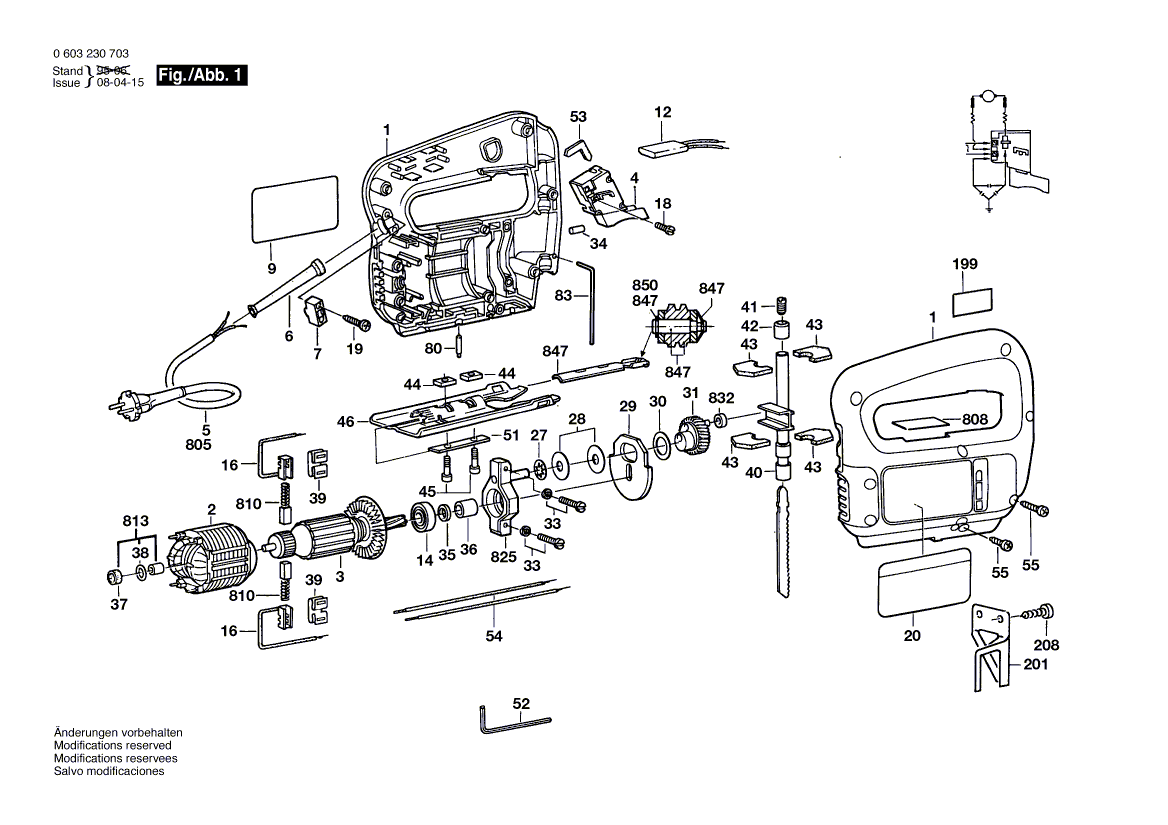 Nieuwe echte Bosch 2604010559 Armatuur