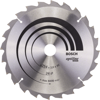 Nouveau véritable Bosch 2608640434 Optiline Wood Circular Saw Saw Blade