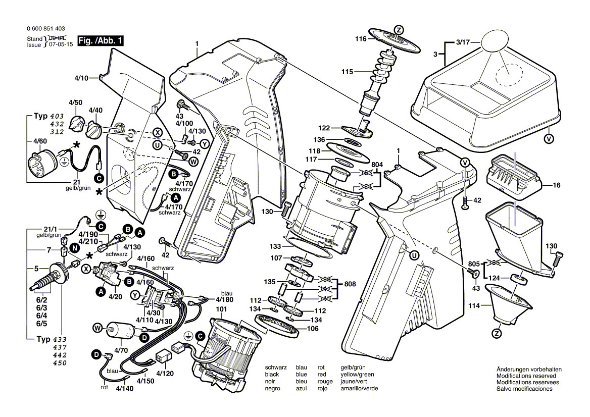 Neuer Original-Lagerflansch von Bosch 1607000837