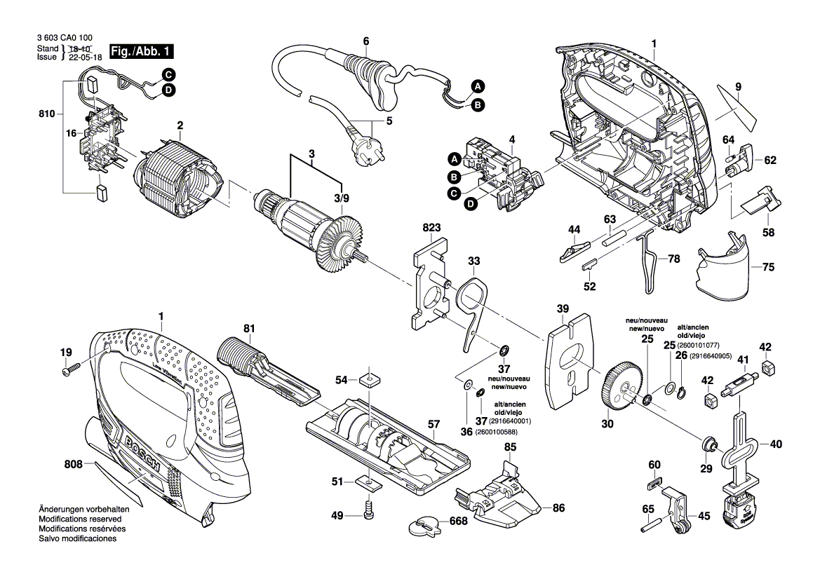 Uusi aito Bosch 2609003655 Epäkeskeinen hammaspyörä