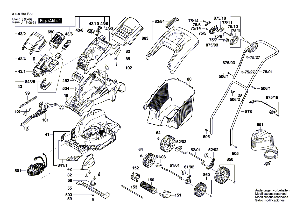 Nouveau véritable bosch F016104244 Faire du faisceau de câbles