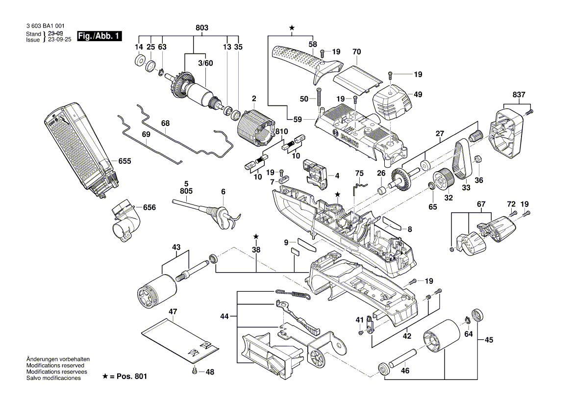 Новая оригинальная табличка Bosch 1619P15125