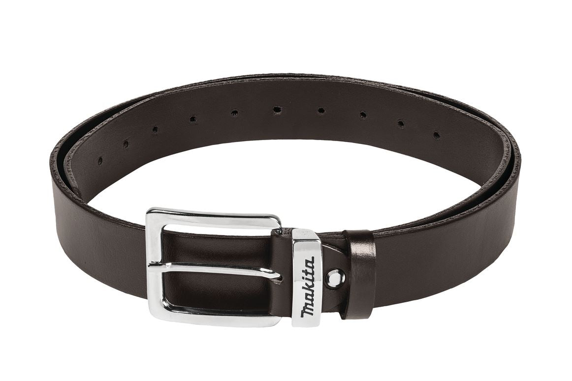 Nouvelle authentique makita e-05387 ceinture en cuir brun l