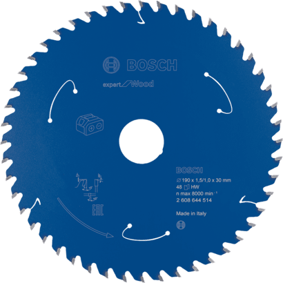 Nieuwe echte Bosch 2608644514 Expert voor Wood Circular Saw Blade voor draadloos