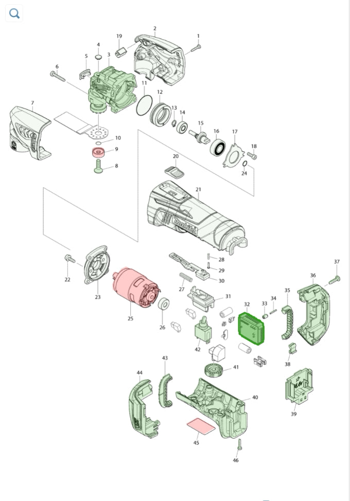 Makita 632A00-4
