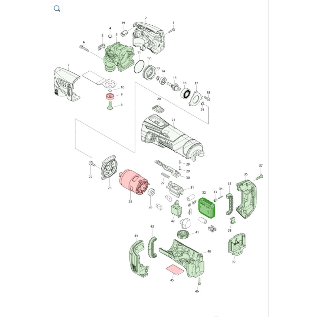 Makita 632A00-4