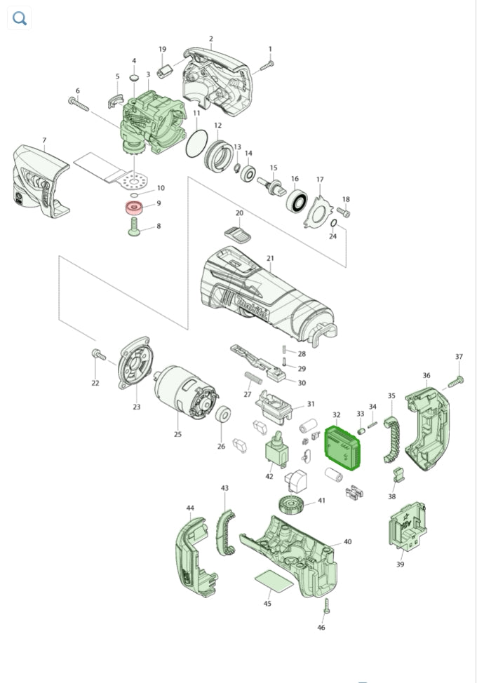 Makita 632A01-2