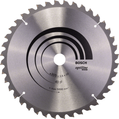 Nouveau véritable Bosch 2608640440 Optiline Wood Circular Saw Blade pour Saws à onglets