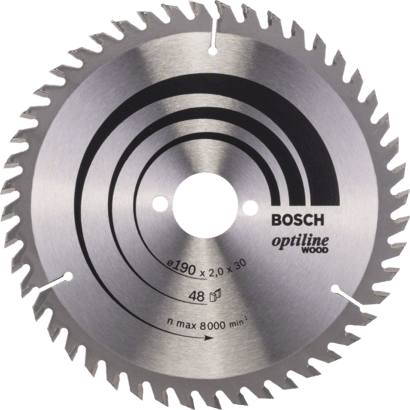 Ny äkta Bosch 2608641186 Optiline Wood Circular Saw Blade